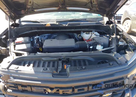 2024 Chevrolet Silverado 1500 4Wd Long Bed Wt из США, поврежденный, VIN 3GCNDAEDXRG317577